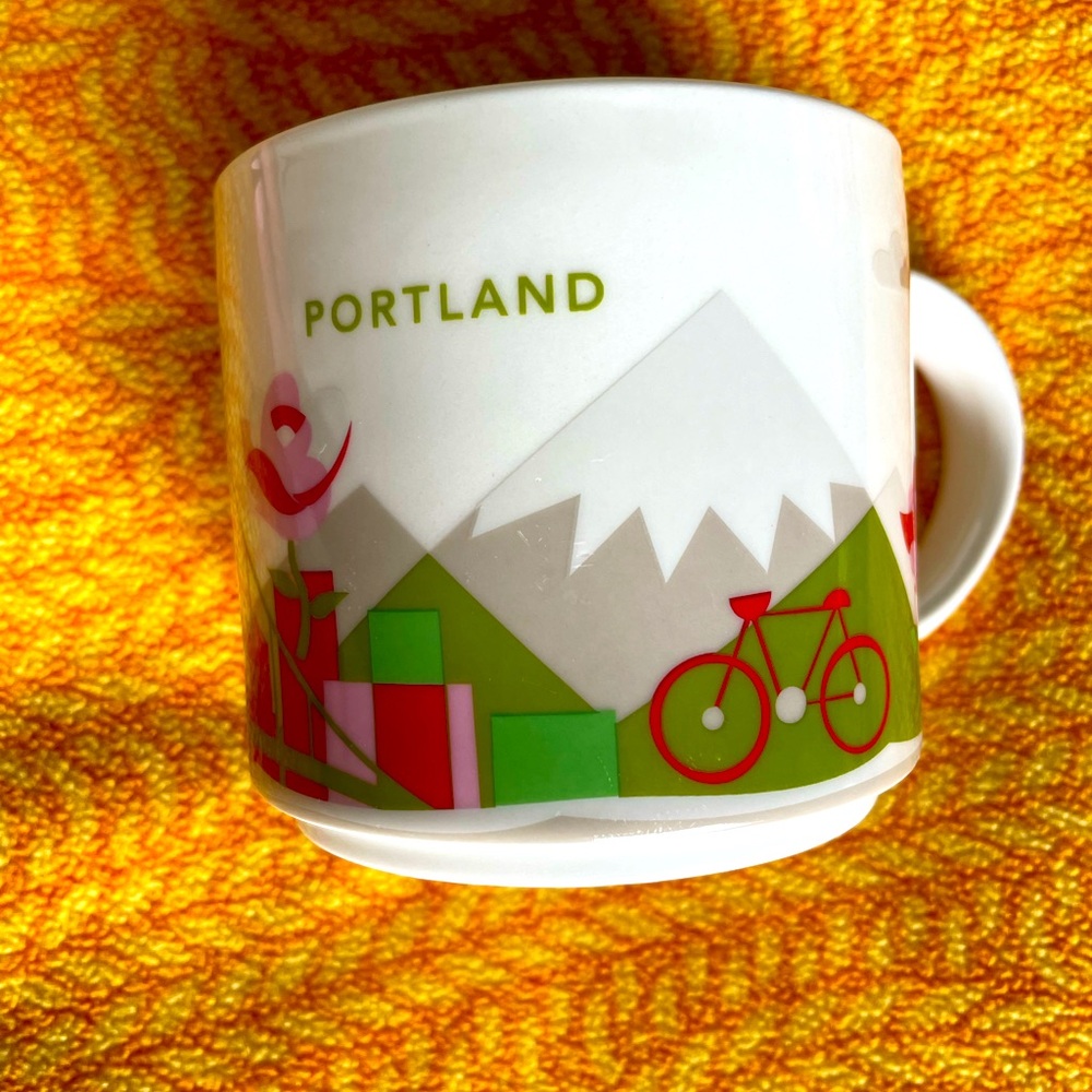 Starbucks You Are Here Portland mug 14oz